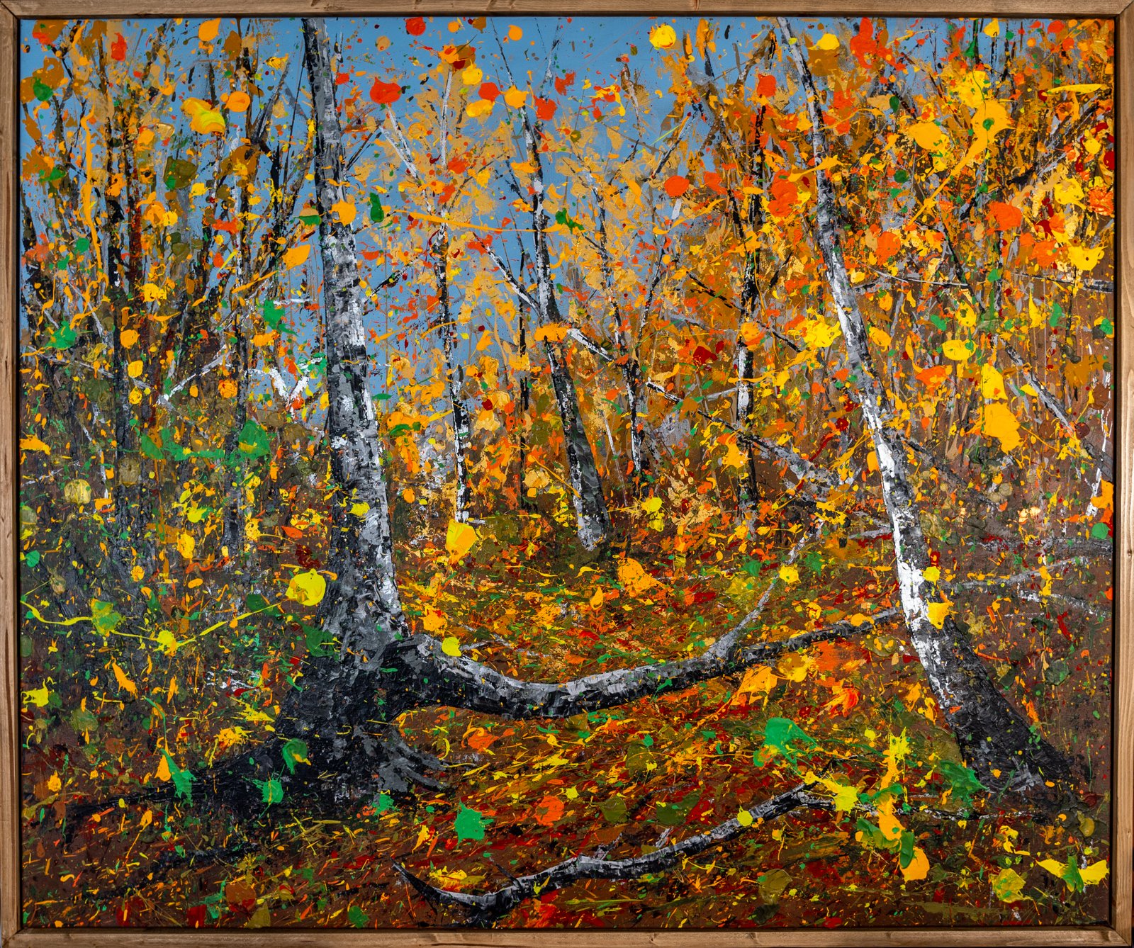 Max Letts' art 'Woodlands near Bridge'